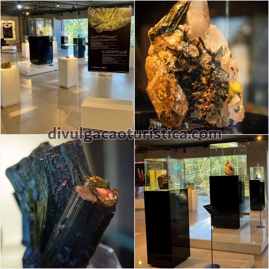 Turismo na Serra Gaúcha : Geo Museu de Gramado apresenta exposição de turmalinas
