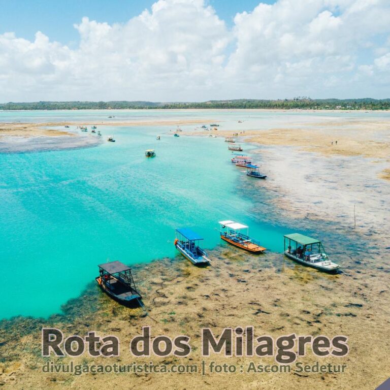Praia do Patacho - Rota Ecológica dos Milagres em Alagoas - divulgacaoturistica.com