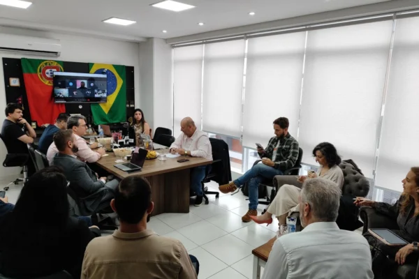 Reunião da Câmara de Comércio Brasil-Portugal de Santa Catarina