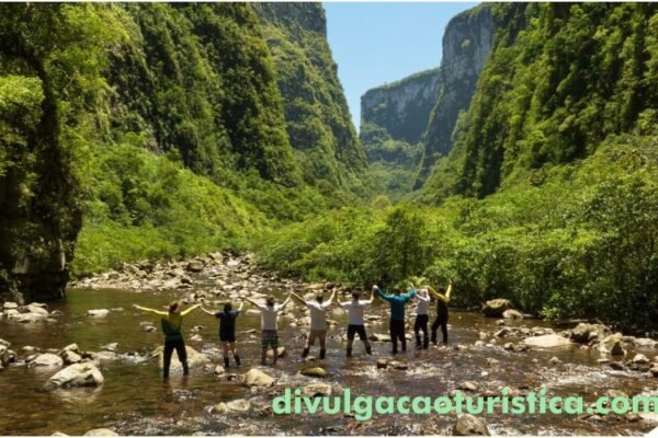 Geoparque Caminhos dos Cânions do Sul, no Rio Grande do Sul.