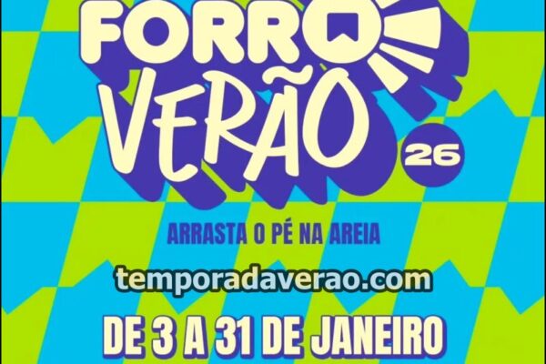 Shows Forró Verão 2026 em João Pessoa - Programação Forró Verão 2026 em João Pessoa - divulgacaoturistica.com
