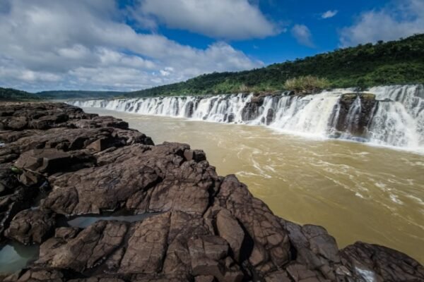 Salto Yucumã no Parque Estadual do Turvo em Derrubadas no Rio Grande do Sul