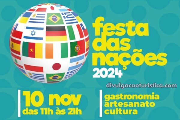 Largo Cultural do Shopping Total em Porto Alegre recebe edição da Festa das Nações