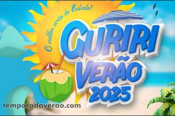 Programação Guriri Verão 2025 em São Mateus no litoral capixaba