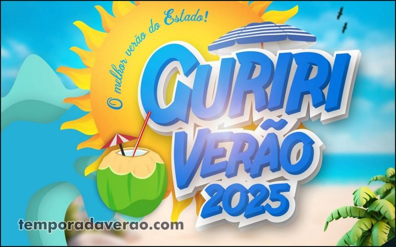 Programação Guriri Verão 2025 em São Mateus no litoral capixaba