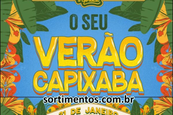 Programação do Festival Delírio Tropical 2026 na Arena de Verão, na Orla de Itapuã, em Vila Velha