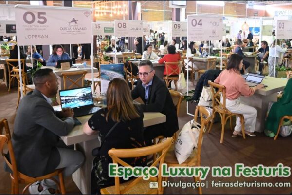 Espaço Luxury no Festuris 2025 - feira de turismo em Gramado