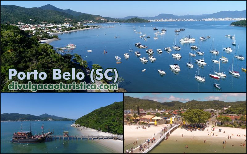 Sortimento Divulgação Turística . Destino Turístico - Porto Belo na Costa Esmeralda catarinense