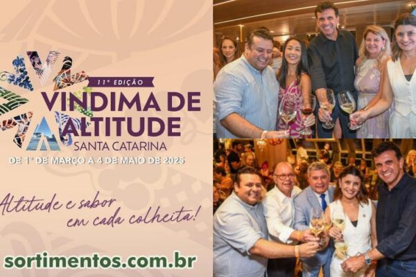 Santa Catarina celebra o enoturismo com a Vindima de Altitude