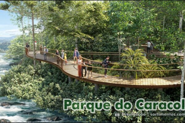 Parque do Caracol, em Canela, reabre ao público no dia 24 de maio com novas atrações Parque do Caracol em Canela Sortimento Divulgação Turística