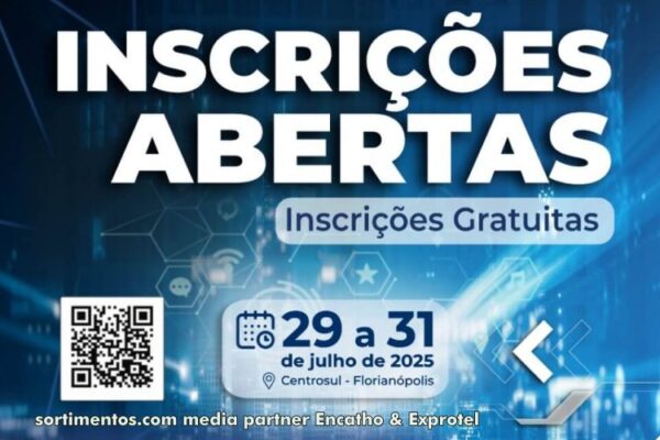 Inscrições Encatho & Exprotel - Credenciamento Encatho & Exprotel - Sortimento Divulgação Turística