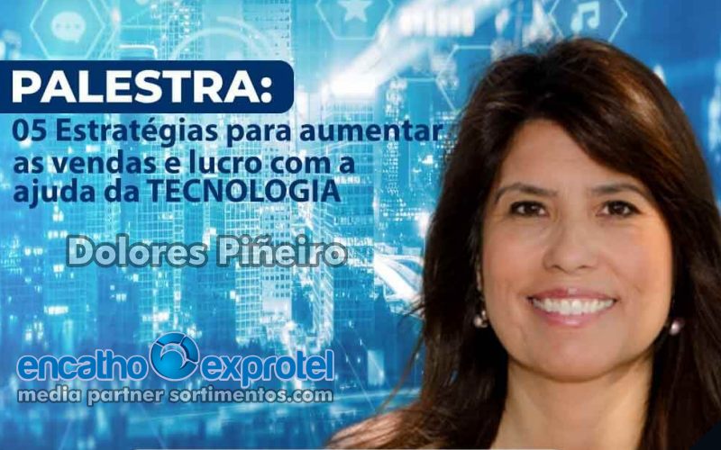 Palestra de Dolores Piñeiro no Encatho & Exprotel 2025 - Sortimento Divulgação Turística