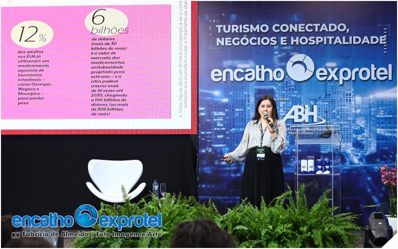 Encatho & Exprotel 2025 : Ana Benthien sugeriu adaptações para hotéis receberem o público GLP-1