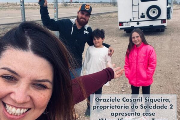 Graziele Casaril Siqueira, proprietária do Soledade 2 apresenta case “Uma Viagem ao Texas - Turismo e Gastronomia” no Salão de Turismo dos Campos Gerais do Paraná - divulgacaoturistica.com