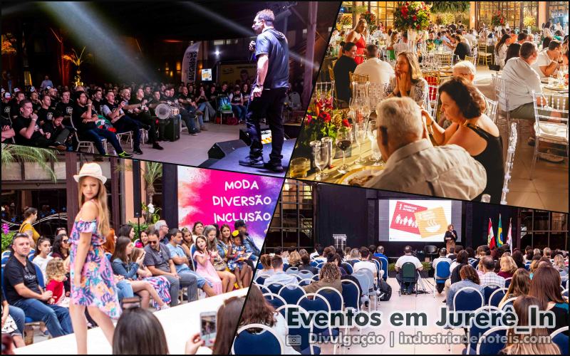 Eventos nos hotéis de Jurerê Internacional IL Campanario e Jurerê Beach Village