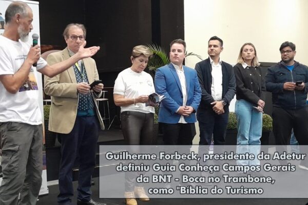 Guia Conheça Campos Gerais é lançado como a “Bíblia do Turismo” em Salão do trade em Ponta Grossa