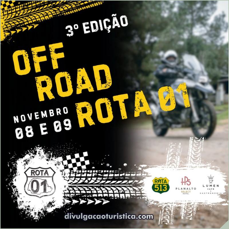 Off Road Rota 01 em Ponta Grossa - Mototurismo no Paraná - divulgcaoturistica.com