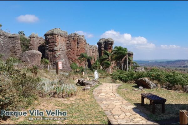 Turismo nos Campos Gerais do Paraná : Parque Vila Velha em Ponta Grossa - divulgacaoturistica.com