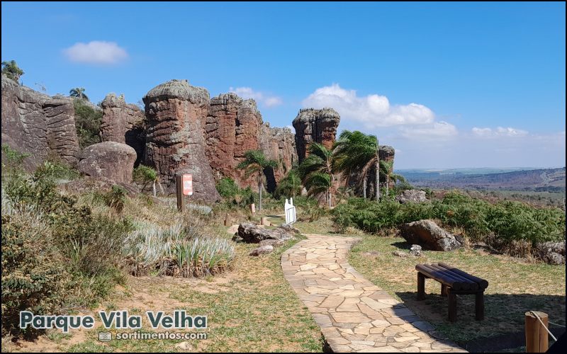 Turismo nos Campos Gerais do Paraná : Parque Vila Velha em Ponta Grossa - divulgacaoturistica.com