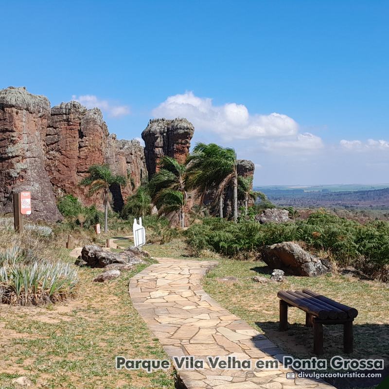 Turismo nos Campos Gerais do Paraná : Soul Parques administra Parque Vila Velha em Ponta Grossa