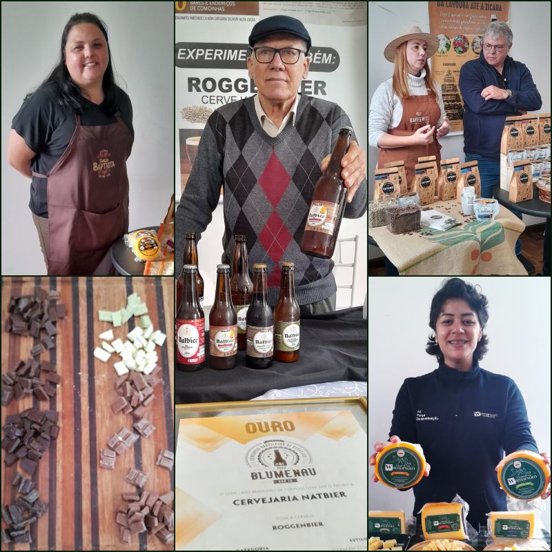Palmeira nos Campos Gerais do Paraná : rota gastronômica com queijos, cervejas, chocolates e cafés artesanais