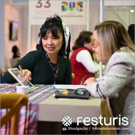 Ações de acessibilidade no Festuris 2025 - Feira Internacional de Turismo de Gramado