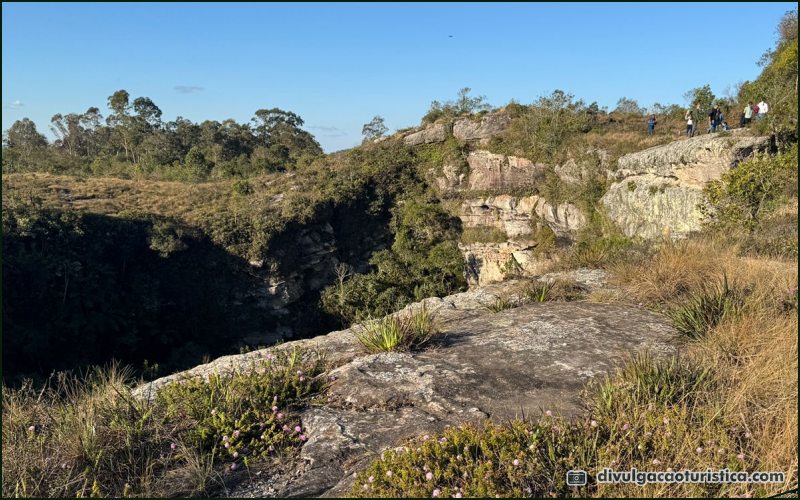 Furnas Gêmeas no Parque Nacional dos Campos Gerais em Ponta Grossa - divulgacaoturistica.com