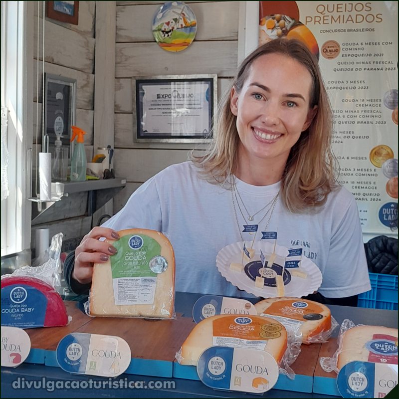 Nathalia Johanna Greidanus Dijkstra - Queijaria Dutch Lady de Carambeí - divulgacaoturistica.com