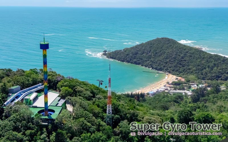Super Gyro Tower no Parque Unipraias em Balneário Camboriú - divulgacaoturistica.com