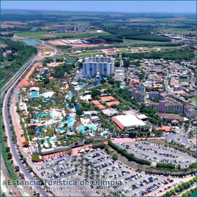 Férias de Verão na Estância Turística de Olímpia em São Paulo