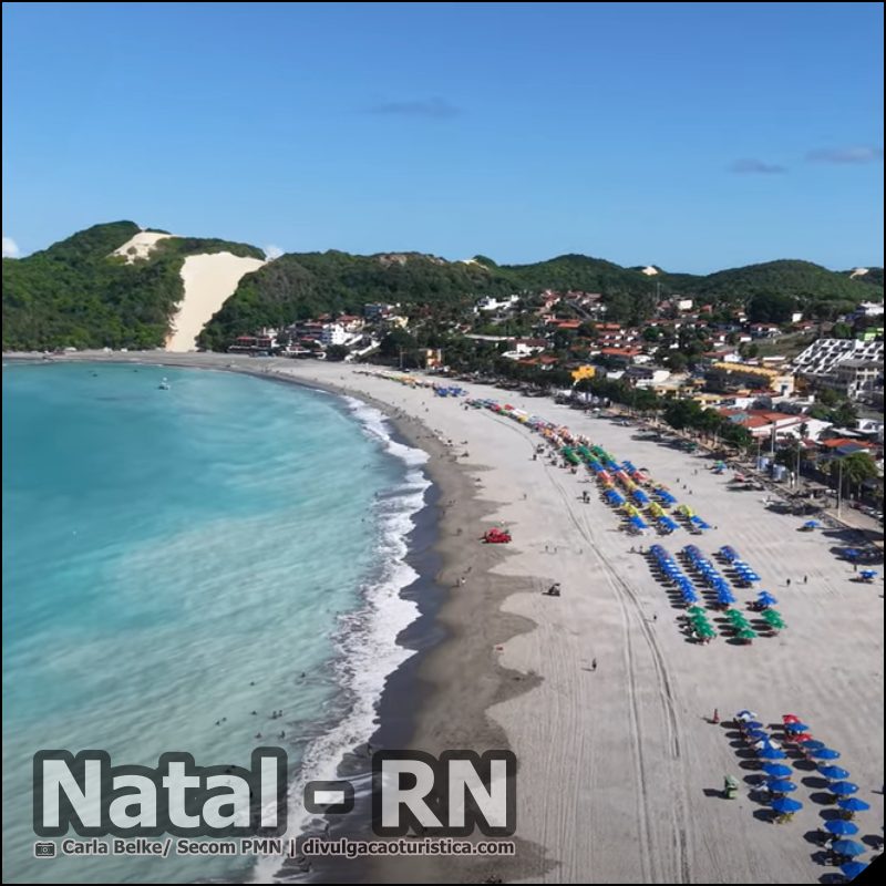 Orla Turística de Natal no Rio Grande do Norte - Sortimento Divulgação Turística