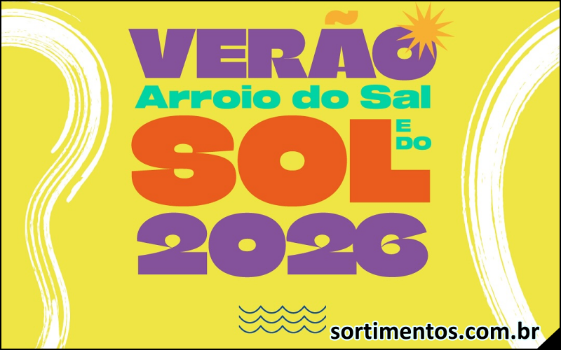 Programação Arroio do Sol Summer Festival na temporada de Verão em Arroio do Sal no litoral norte gaúcho
