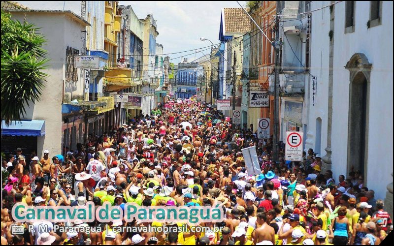 Carnaval de Paranaguá no litoral paranaense - divulgação turística