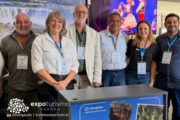 ABRAJET-PR na Expo Turismo Paraná 2026 - divulgacaoturistica.com