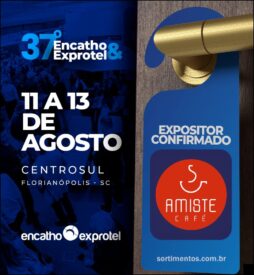 Amiste Café no Encatho & Exprotel 2026 - divulgacaoturistica.com
