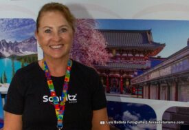 Cirlene Schultz - diretora do grupo Schultz na Expo Turismo Paraná - divulgacaoturistica.com