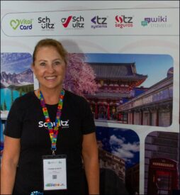 Cirlene Scultz - diretora do grupo Schultz, na Expo Turismo Paraná