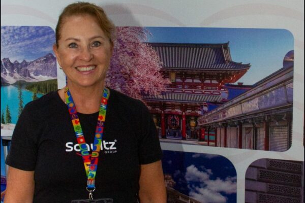 Cirlene Scultz - diretora do grupo Schultz, na Expo Turismo Paraná