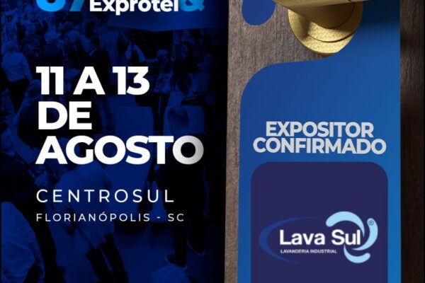 Lava Sul Lavanderia no Encatho & Exprotel 2026 - divulgacaoturistica.com
