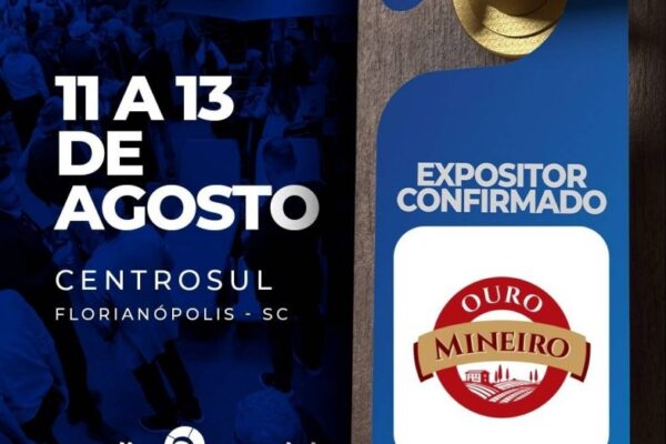 Encatho & Exprotel 2026 : Ouro Mineiro participa pela primeira vez da feira da ABIH-SC