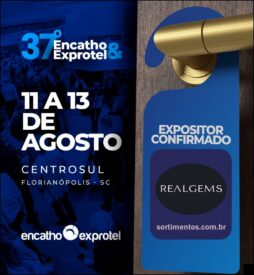 Realgems Cosméticos e Amenities no Encatho & Exprotel 2026 - divulgacaoturistica.com