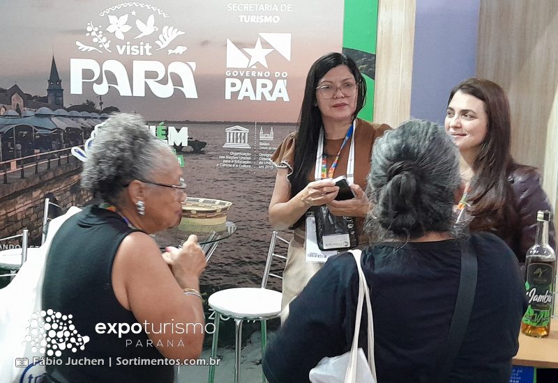 Expo Turismo Paraná 2026 : Setur do Pará promoveu destinos turísticos através de experiências sensoriais
