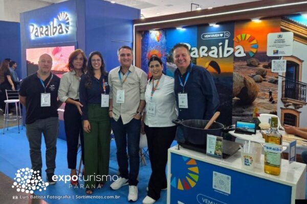 Expo Turismo Paraná 2026 : Paraíba apresentou seu portfólio de roteiros e experiências turísticas