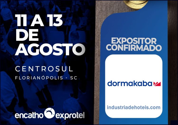 dormakaba lança Ambiance no Encatho & Exprotel 2026