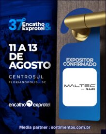 Encatho & Exprotel 2026: Maltec vai evidenciar a eficiência e redução de custos na lavanderia profissional