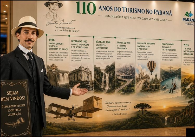 Turismo do Paraná comemora 110 anos