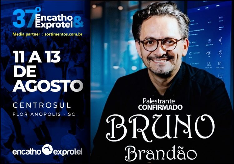 Palestra Bruno Brandão no Encatho & Exprotel 2026
