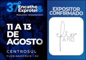 Fio a Fio lança enxoval 300 fios no Encatho & Exprotel 2026