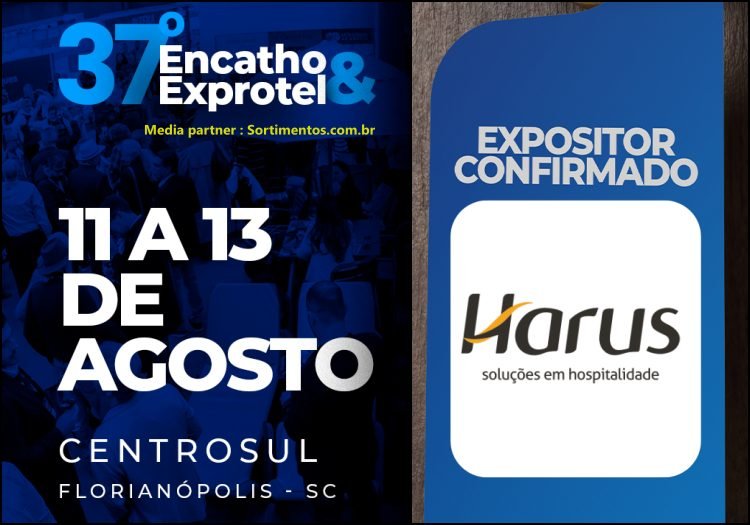 Harus Soluções em Hospitalidade no Encatho & Exprotel 2026